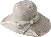 [N\\A] Women's hat Summer Straw hat Vacation Seaside Beach Sun hat Spring and Summer comely hat