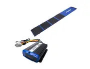 Kings 120W Folding Solar Blanket Grade A PET coated cells+ 40A DCDC Charger
