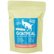 Goatmeal - Grain-free Breakfast Cereal - Original & Cinnamon Raisin 225g