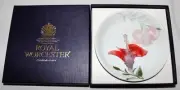 Royal Worcester Language of Flowers HIBISCUS Coaster, New in Box