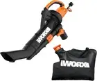 WORX 3 In 1 Blower Mulcher Vacuum With Leaf Pro Collection System Vac Collector.