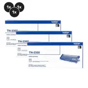 Brother TN2350 Toner Cartridges Value Pack - Includes: [3 x Black]