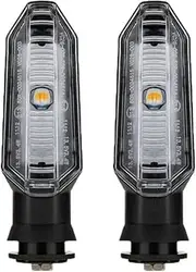 Turn Signal Light For CB500X CB500F CBR500R CRF250L CRF300L CB400X CB400F CBR400R Motorcycle Indicator Blinker Lamp(2 PCS Clear)