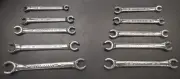 New craftsman 10 Pc SAE &MM Flare Nut Wrench Set- 9:18MM & 1/4" : 7/8"- F. Ship