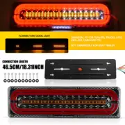 4X 4WD 4X4 Tail Lights Tray Back LED Flowing Turn Signal Truck Trailer Rear Stop (for: Volvo)