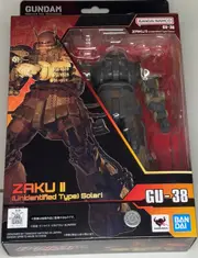 Gundam: Requiem for Vengeance Gundam Universe GU-38 Zaku II (Unidentified Type) Solari Action Figure