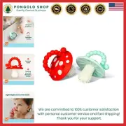 Baby Silicone Teether Soft Sensory Chewing Relief Machine Wash BPA Free