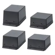 [Jaycar] Snap Fit Bulkhead Enclosure (Black) - 50x51x 27mm