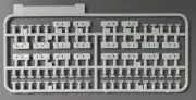 Dragon 1/35 Scale RSO/01 Type 470 - Parts Tree M from Kit No. 6691