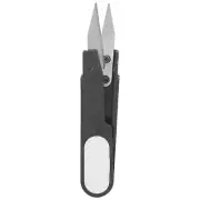 (Black)Safety Trimmer Crossstitch Clipper Snip Thread Cutter U Shape Sewing LS
