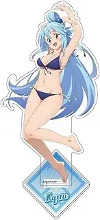 [Official] Two-Dimensional Cospa Blessing on This Wonderful World! 3 Drawing Down Aqua Swimsuit Ver. Acrylic Stand