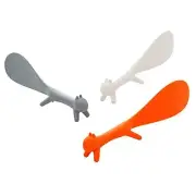 3 Piece Squirrel Shape Rice Spoon Standing Creative Household Kitchen Tools