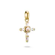 Buy Connect Charm Vintage Cross Gold by Thomas Sabo online - THOMAS SABO Australia