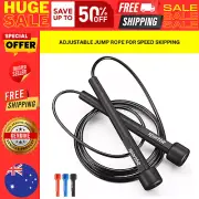 Adjustable Jump Rope for Speed Skipping Lightweight Jump Rope for Women Men NEW