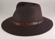 NEW Fallen Broken Street Fallen Broken Street THE DINGO HAT CHOCOLATE