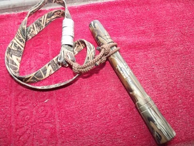 P. S. OLT MODEL A-50 CANADIAN HONKER VINTAGE GOOSE CALL with LANYARD WILEY BANDS