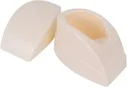 SHERCHPRY French Nail Art Container Dipping Powder Tray Nail Powder Container Dipping Powder Container DIY Nail Art Tool Nail Powder Tray French Nails Powder Tray Nail Dipping Case White Abs