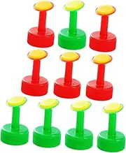 10pcs Bottle Cap Sprinkler Head: Garden Watering Nozzles - Plastic Sprinkler Heads for Potted Indoor Plants Watering Misting Spraying
