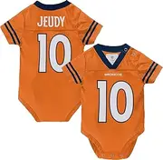 Outerstuff NFL Newborn Infants Team Color Name and Number Home Player Creeper Bodysuit Jersey