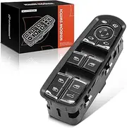 A-Premium Master Front Left Driver Side Power Window Switch Compatible with Porsche Macan 2015-2018 Panamera 2011-2016 Cayenne 2011-2018, Replace# 7PP959858AEDML