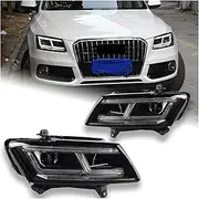 Car Styling LED Headlight Projector Lens Siginal DRL Head Lamp Automotive Accessories Compatible With Q5 Headlights 2009-2018