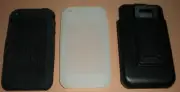 2 Silicone Skins, 1 Holster for Apple iPhone 3G/3GS, brand new without package