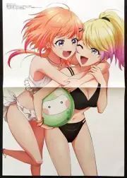 Anime Poster Double Sided Kizuna no Allele & The Dangers in My Heart Original