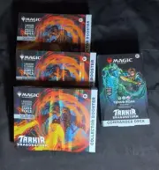 Tarkir Dragonstorm Temur Roar Commander Deck + (3) Omega Collector Booster MTG