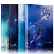 DELI A5 School Soft Cover Notebook 60 Pages Kids School Exercise Book 12 PCS Pack With 4 Patterns