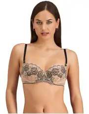 [me. by bendon] Everlasting Love Contour Bra in Cameo Rose/Black