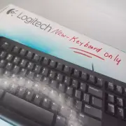 Logitech MK 120 USB Connect Computer Desktop Keyboard (MOUSE IS NOT INCLUDED)