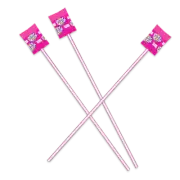 12 GRAPE Giant Pixy Stix - 15 Inches Large - Purple Flavor Sugar Candy Straws