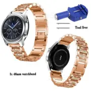 100% Brand New 22mm Full diamond watchband for Samsung Gear S3 Classic SM-R775T