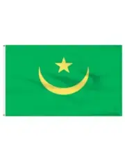 Mauritania 3' x 5' Outdoor Nylon Flag