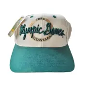 1996 Atlanta Centennial Olympic Games Snapback Hat Cap Green New w/ Tag The Game