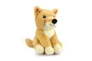 Keeleco Dingo Kids 18cm Souvenir Gifts Soft Animal Plush Stuffed Toy Yellow 3Y+