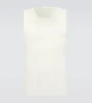 [Ami Paris] Ami Paris Jersey tank top AU 87 white