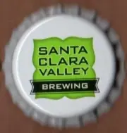 USA Plastic Lined Beer Crown Bottle Cap: Santa Clara Valley Brewing