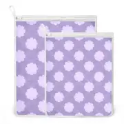 Mesh Laundry Bags Lingerie Bags for Washing Delicates 2 PCS Wash Bag with Zip...