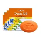 Bakson Sunny Herbals Derm Aid Bar Soap Calendula Fragrance 75gm Each Pack of 4
