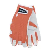 2pc Annabel Trends Sprout Goatskin Garden/Work Soft Outdoor Gloves Terracotta