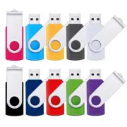2GB USB 2.0 Flash Drive Swivel Memory Stick Thumb Drive Pen Drives Jump Drive...