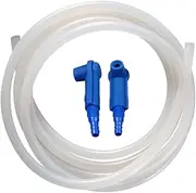 ERINGOGO 1.2M Brake Fluid Bleeder Hose Connector Tool for Quick Oil Replacement Brake Fluid Change Hose for Cars Trucks Construction Vehicles Easy to Use Durable Design