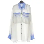 [Japan Used Fashion] Dries Van Noten 24Ss Calender Tris Shirts Oversized Silk Sh