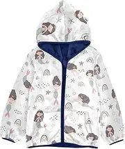 [Caihoyu] Sherpa Fleece Girls Baby Zip Sweatshirt Light Jacket Toddler Girl