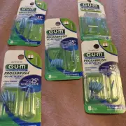GUM Proxabrush Go-Betweens Refills | 40 Refills (5 packs of 8) | #414 Tight