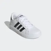Adidas Kids' Grand Court 2.0 Shoes, Style# GW6511, size 6.5, Cloud White/ Black