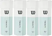 Wilson WRT125200 Triniti 4 can Tennis Ball (Pack of 12 Balls)