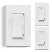 Digital Dimmer Light Switch for 300W Dimmable LED/CFL Lights and 600W Incande...