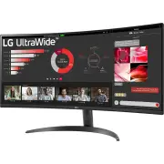 LG 34WR50QK-B 34" Ultra Wide QHD 100Hz Curved Monitor